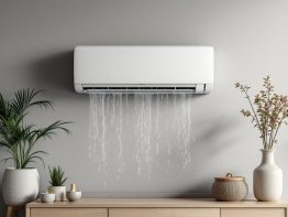 Aire acondicionado gotea agua por dentro