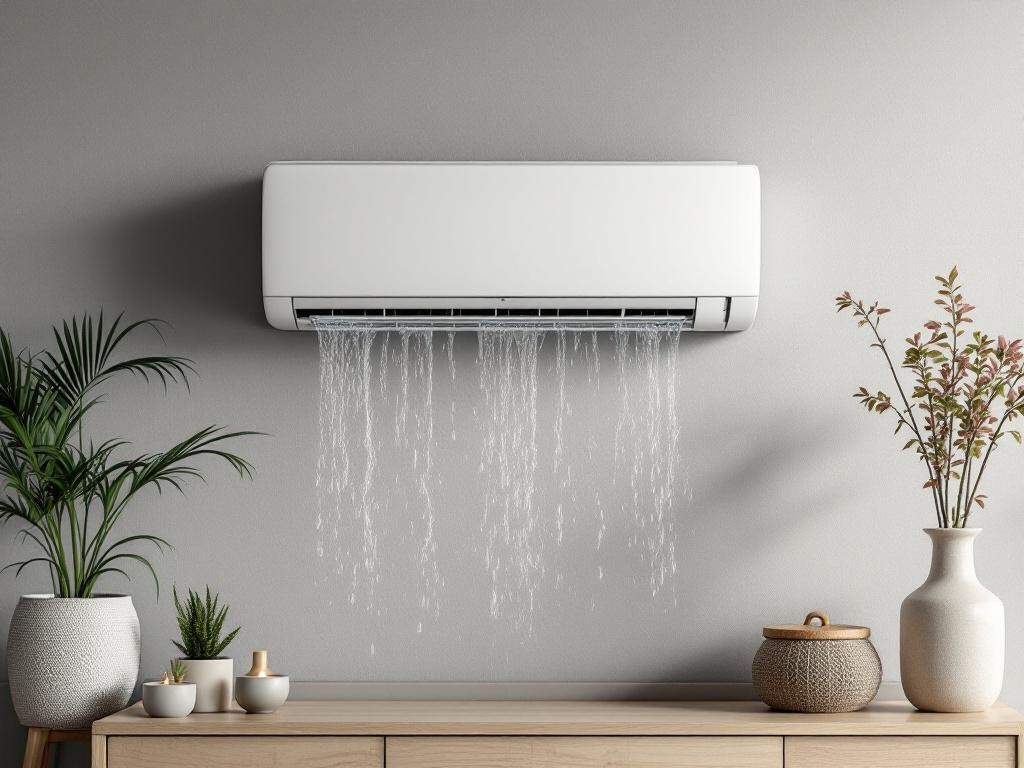 Aire acondicionado gotea agua por dentro