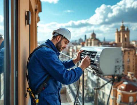 Rutinas de mantenimiento de aire acondicionado en Valencia