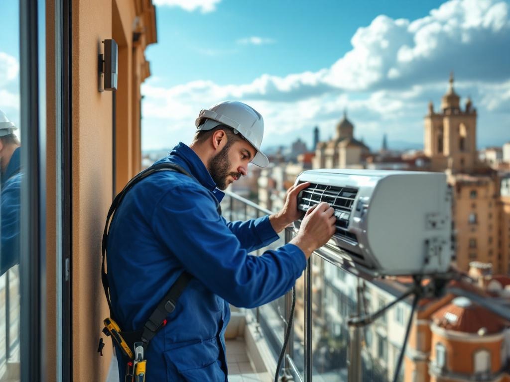 Rutinas de mantenimiento de aire acondicionado en Valencia